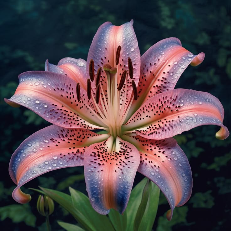 Blue Spots Lily-Rare Exquisite Lily Bulbs 🌸