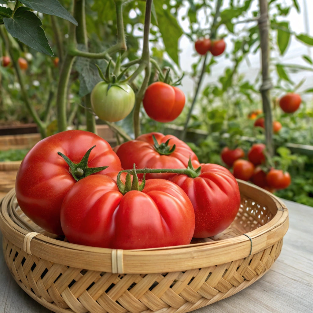 🍅Big Zac Tomato Seeds – Grow Giant, Juicy Tomatoes at Home