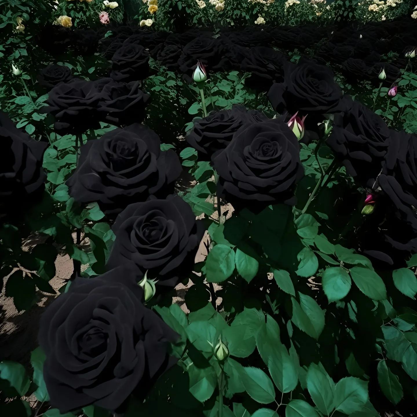 Black Knight Velvet Rose seeds🖤
