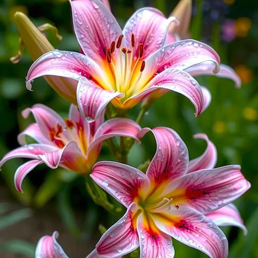 Pink Spots Lily-Rare Exquisite Lily Bulbs 🌸