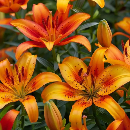 Orange Lily-Rare Exquisite Lily Bulbs 🌸